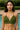 Handmade Glamorous Green Crochet Bikini Bralette 100% Cotton Yarn
