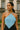 Durable And Breathable Blue Handmade Halter Neck Crochet Top