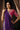 Embroidered Silk Fabric Purple Function Wear Saree