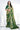Satin Silk Green Embroidered Wedding Wear Saree