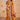 Orange Georgette Silk Embroidered Border Work Party Wear Saree