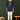 Navy Blue Color Viscose Blend Fabric Readymade Embroidered Short Top