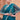 Teal Color Crepe Satin Silk Hand Work Ready to wear saree