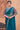 Teal Color Crepe Satin Silk Hand Work Ready to wear saree