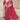 Pink Two Tone Satin Silk Hand Work Ready to wear saree