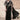 Black Two Tone Satin Silk Pearl Work Ready to wear saree