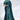 Teal Color Brilliant Party Style Crepe Satin Silk Saree