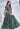 Soothing Party Style Crepe Satin Silk Saree In Sea Green Color