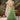 Green Color Georgette Handwork Top with Skirt & Shrug