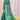 Tempting Tissue Fabric Sea Green Color Saree With Printed Work