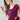 Magenta Color Sequins Design Ruffle Saree In Lycra