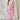 Pink Color Ruffle Pre-Stitched Saree In Lycra