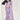 Tempting Crepe Satin Silk Fabric Lavender Color Saree