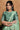 Graceful Crepe Satin Sea Green Border Work Saree With Unstitched Blouse