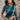 Embroidered Border Work Satin Teal Function Wear Readymade Saree