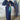 Blue Satin Silk Ready To Wear Saree