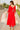 Red Color Rayon Fabric Engaging Readymade Suit With Fancy Work