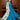 Creative Fancy Work On Cyan Color Rayon Fabric Readymade Suit
