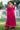 Trendy Rayon Fabric Pink Color Readymade Suit With Fancy Work