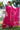 Trendy Rayon Fabric Pink Color Readymade Suit With Fancy Work