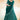 Georgette Fabric Captivating Dark Green Color Sequins Work Lehenga