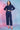 Exclusive Rayon Viscose Fabric Party Wear Designer Readymade Co-Ord Set In Navy Blue Color