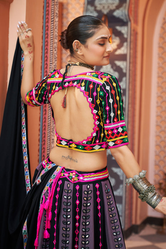 Trendy Festive Style Rayon Fabric Multi Color Readymade Lehenga Choli