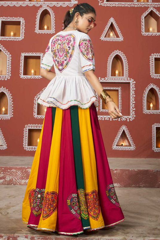 Multi Color Fantastic Readymade Lehenga Choli With Jacket