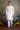 Stunning White Festive Wear Readymade Men Kurta With Jacket