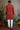 Rust Festive Wear Readymade Lovely Kurta For Men With Dupatta