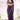 Purple Color Chiffon Fabric Embroidered Saree