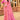 Pink Color Chiffon Fabric Special Printed Work Saree