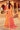 Peach Color Chiffon Fabric Engaging Saree With Printed Work