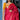 Weaving Work On Flamboyant Art Silk Saree In Magenta Color