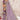 Lavender Color Border Work Organza Chic Saree