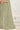 Organza Silk Fabric Olive Color Patterned Saree