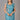 Sky Blue Color Georgette Fabric Coveted One Minute Saree With Embroidered Work