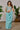 Tempting Georgette Fabric Light Cyan Color One Minute Saree With Embroidered Work