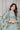 Attractive Festive Wear Sea Green Color Cotton Silk Readymade Salwar Suit