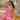 Art Silk Fabric Printed Function Wear Glamorous Gown With Dupatta In Pink Color