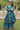 Blue Color Embroidered Readymade Palazzo Suit