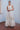 Georgette Designer Embroidered Readymade Anarkali Salwar Suit In Off White Color