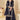Contemporary Navy Blue Color Georgette Readymade Palazzo Suit For Party