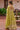 Embroidery Work Olive Readymade Long Top And Skirt