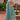 Chinon Function Wear Sky Blue Readymade Long Top And Skirt