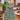 Chinon Function Wear Sky Blue Readymade Long Top And Skirt