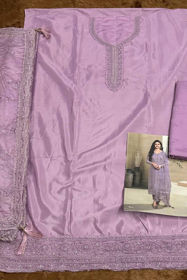 Prachi Desai Embroidered Crepe 3 Piece Straight Cut Salwar Suit