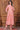 Appealing Peach Color Rayon Fabric Readymade Kurti With Bottom