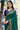 Classic Crepe Silk Traditional Printed Teal Saree