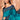 Teal Printed Uniform Saree